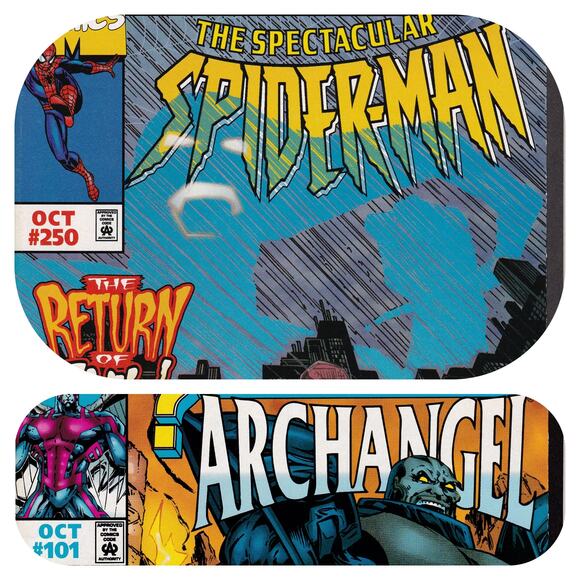 Lot 2 1997 Marvel Comics: Archangel Death Disobedience  Spiderman Return Evil - Picture 1 of 5